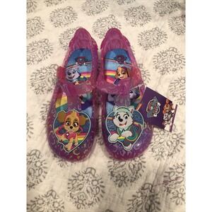 Paw Patrol Skye & Everest Girl Jelly Mary Jane Shoes Size 12 New